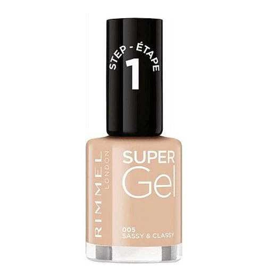 Nails Rimmel | Rimmel Super Gel Nail Polish 005 Sassy & Classy