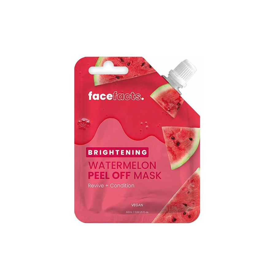 Skin Face Facts | Face Facts Brightening Watermelon Peel Off Mask Revive + Condition