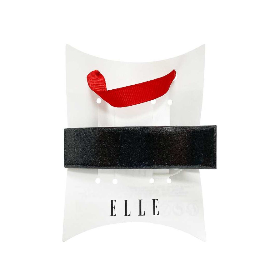 Hair Elle | Elle Crocodile Clip Black