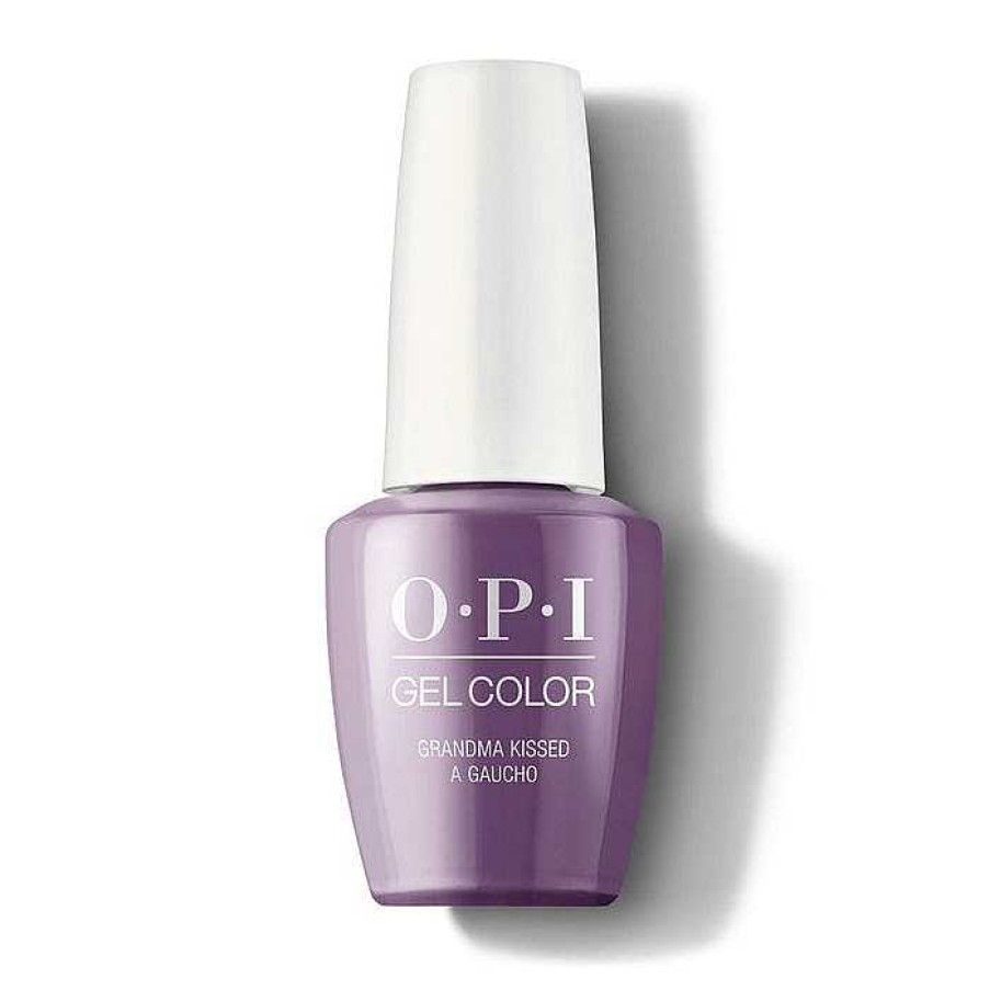 Nails OPI | Opi Gel Color Grandma Kissed A Gaucho