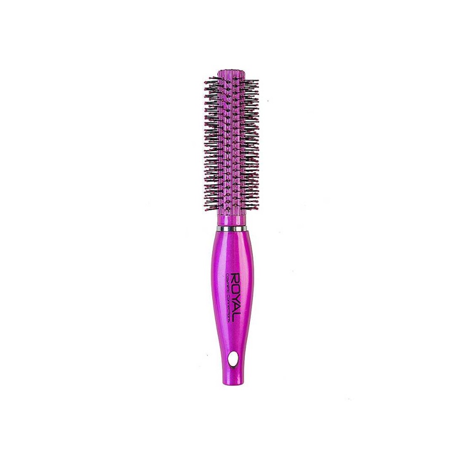 Hair Royal Cosmetics | Royal Cosmetics Pink Pearl Radial Hair Brush