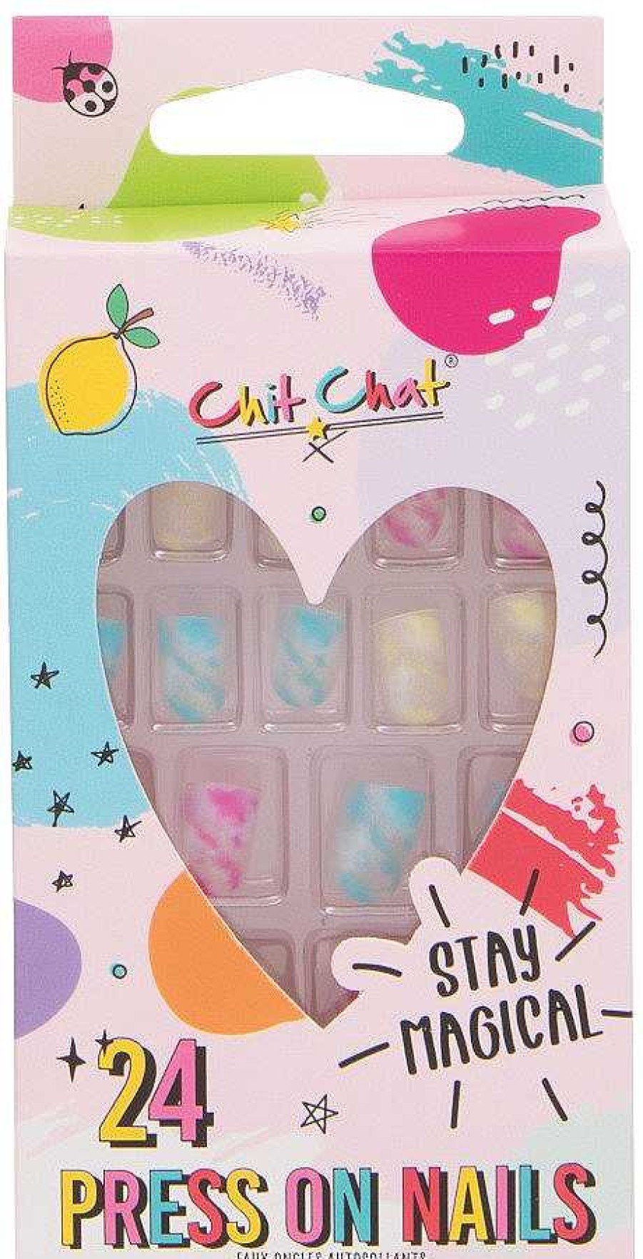 Nails Chit Chat | Chit Chat False Nails Colour Haze