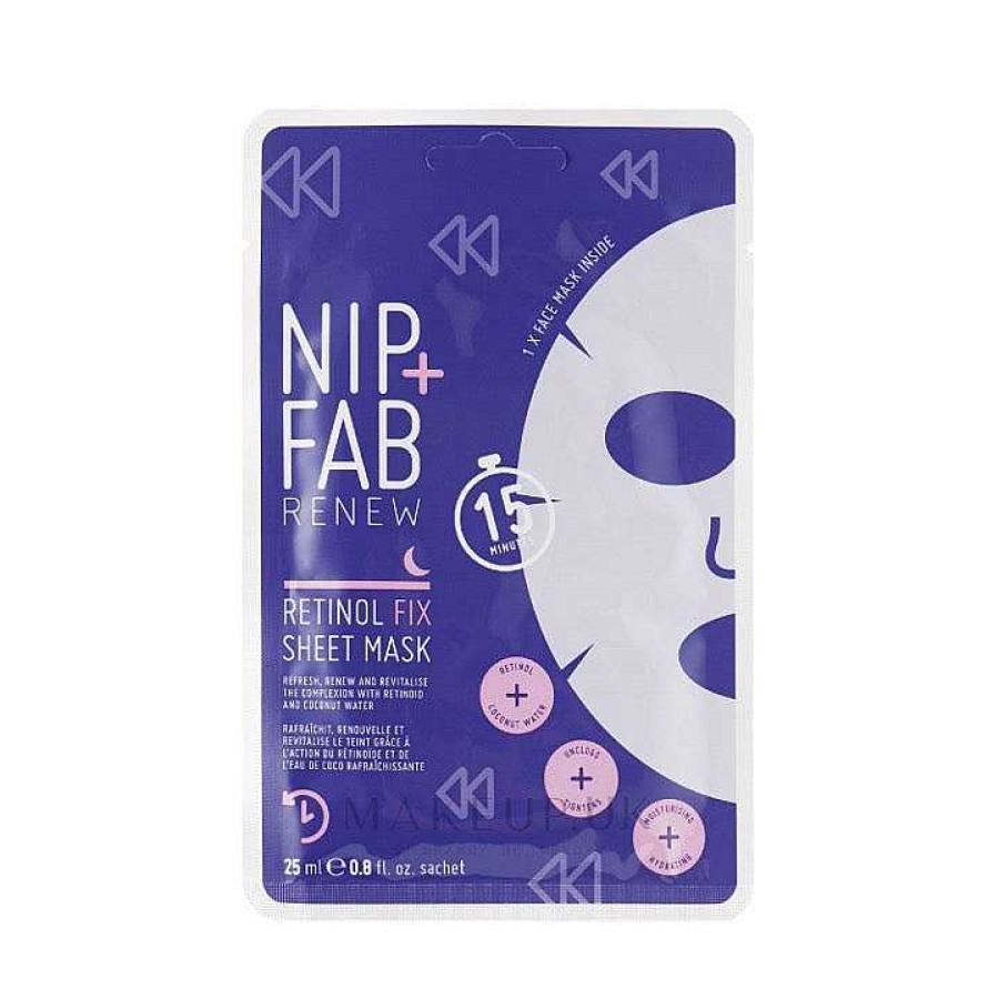 Skin Nip & Fab | N+F Renew Retinol Sheet Mask