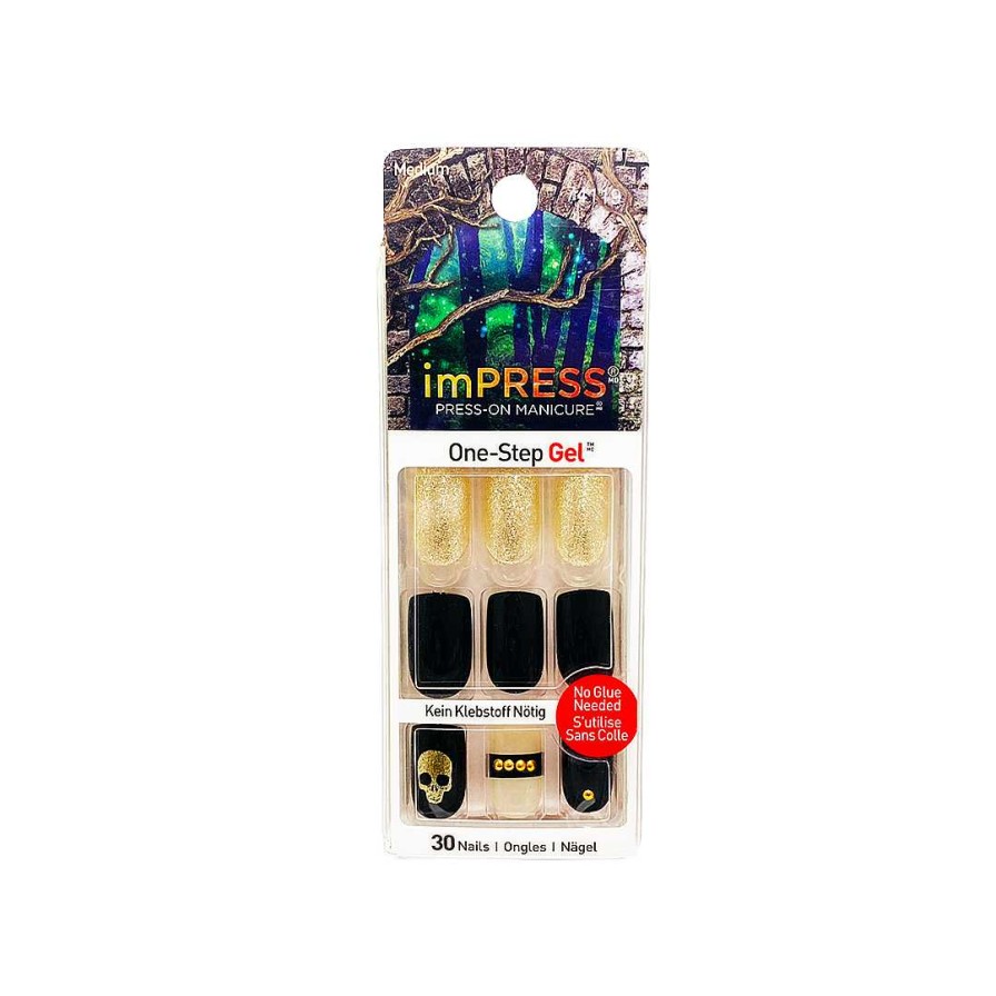 Nails Kiss | Kiss Impress Halloween 24 Glow In The Dark Nails 74119