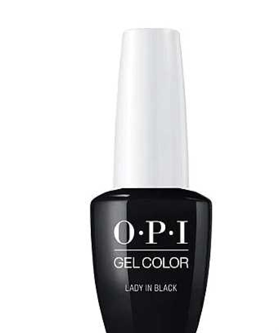 Nails OPI | Opi Gel Color Lady In Black