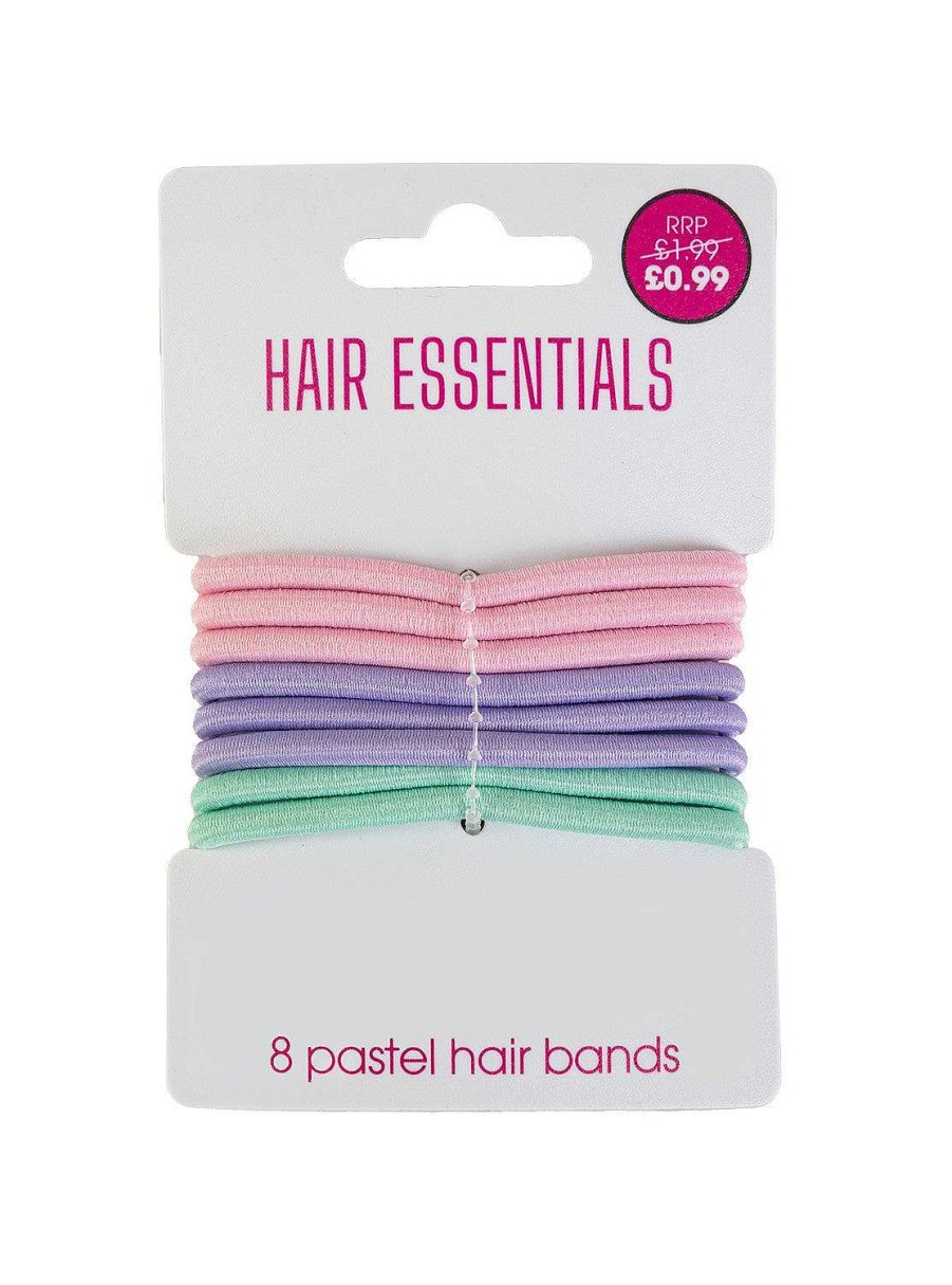 Hair Beauty Outlet | Beauty Outlet Pastel Hair Elastics Beau285