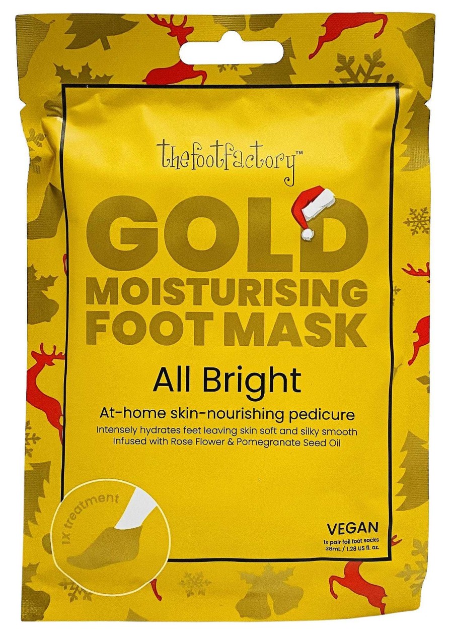 Skin The Foot Factory | The Foot Factory Gold Moisturising Foot Mask