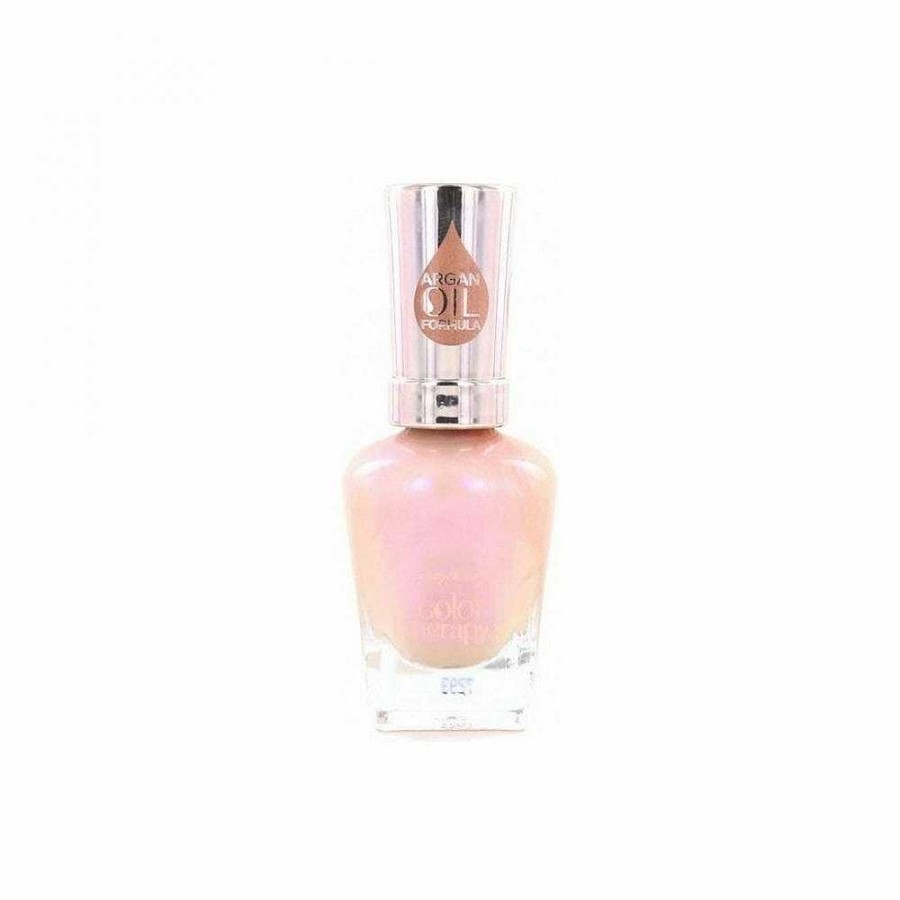 Nails Sally Hansen | Sally Hansen Argan Oil Color Therapy Nail Polish 514 Shimmering Heart