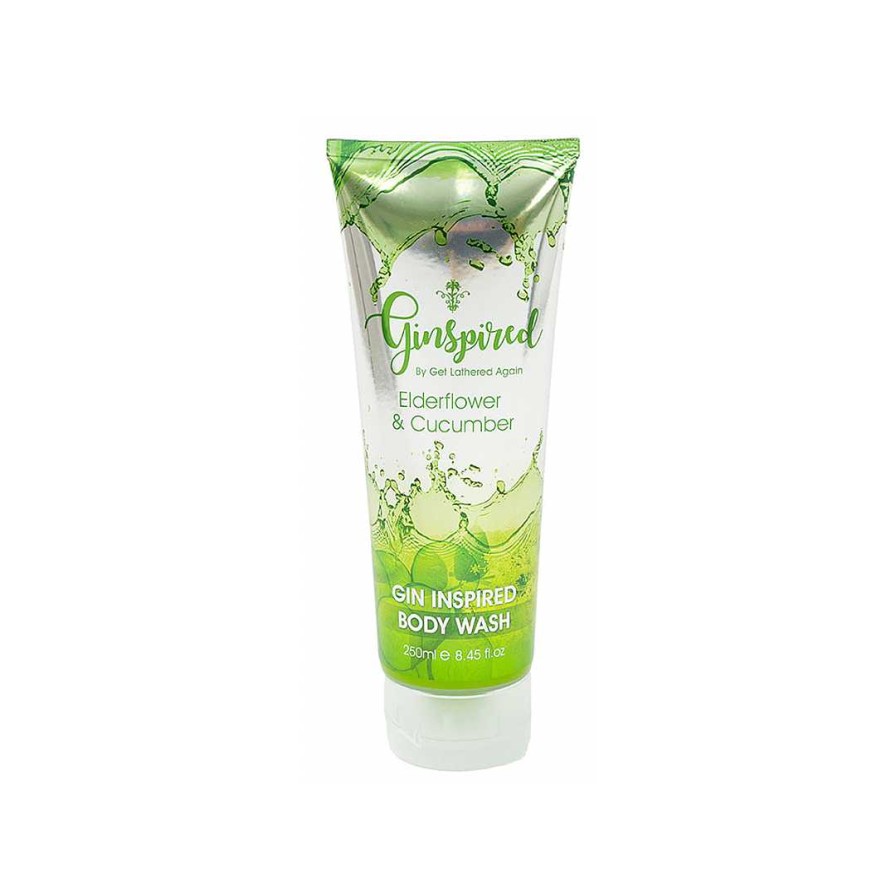 Bath & Body Ginspired | Ginspired Body Wash Elderflower & Cucumber 250Ml