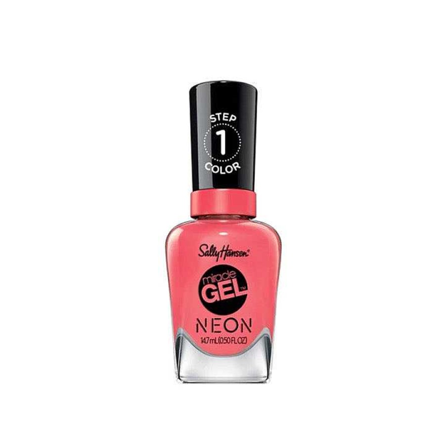 Nails Sally Hansen | Sally Hansen Miracle Gel Nail Polish Flash Of Bright 873