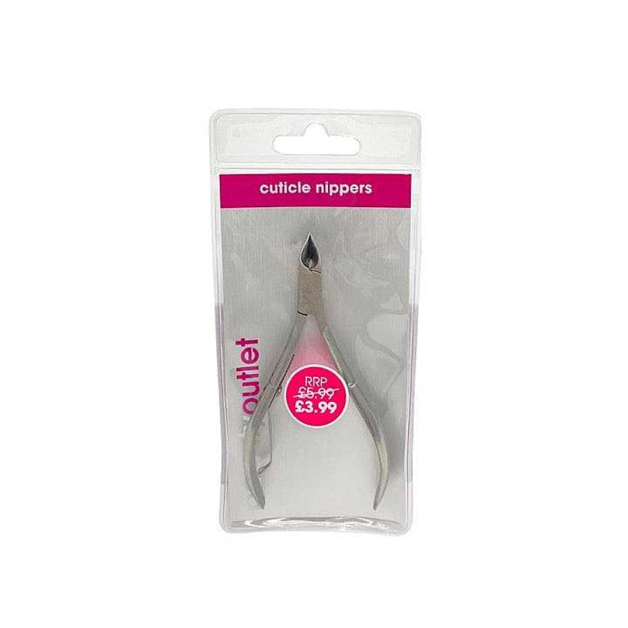 Nails Beauty Outlet | Beauty Outlet Cuticle Nippers In Pouch Beau200