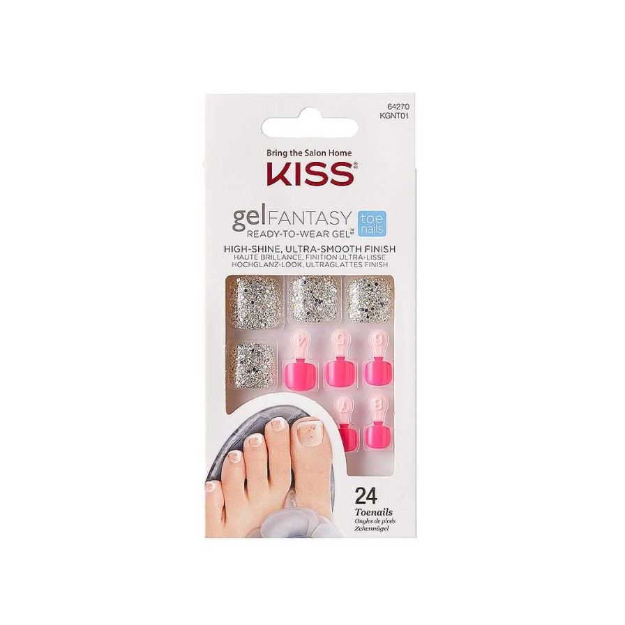 Nails Kiss | Kiss Gel Fantasy Toenails 64270