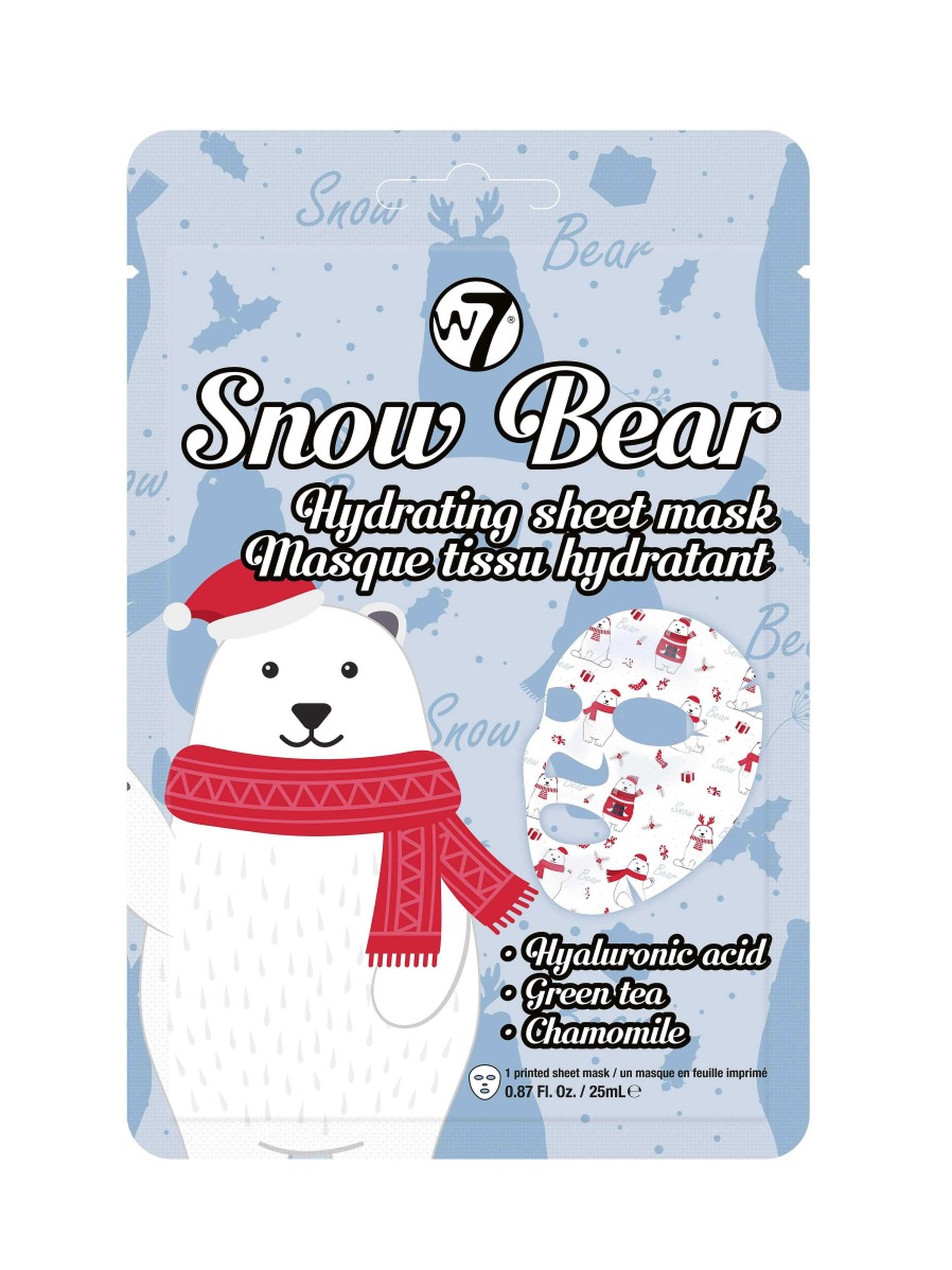 Skin W7 | W7 Sheet Mask Snow Bear