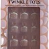 Nails W7 | W7 Twinkle Toes Toe Nails French