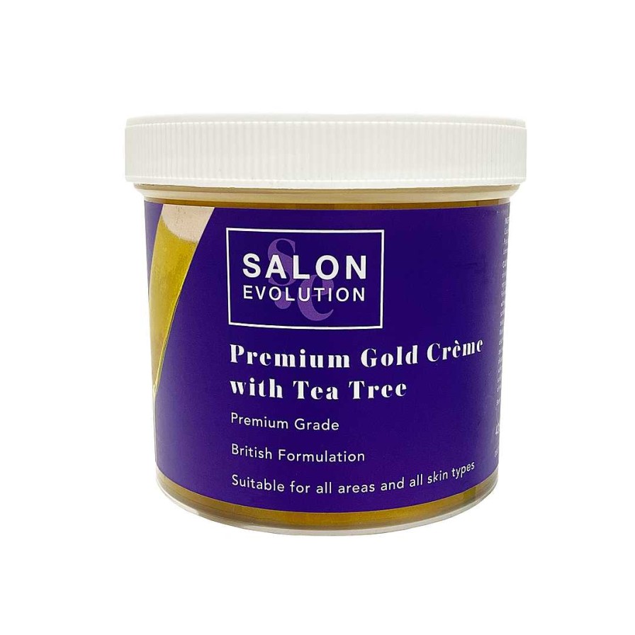 Bath & Body Salon Evolution | Salon Evolution Premium Gold Creme With Tea Tree Wax 425G