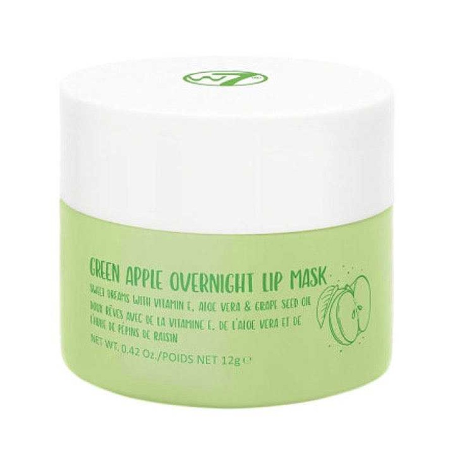 Skin W7 | W7 Sweet Dreams Overnight Lip Mask Green Apple