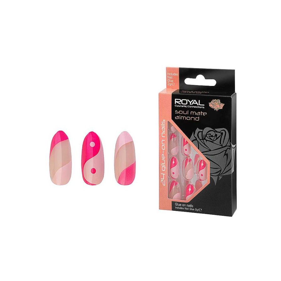 Nails Royal Cosmetics | Royal Cosmetics Soul Mate Almond Nails Nnai412