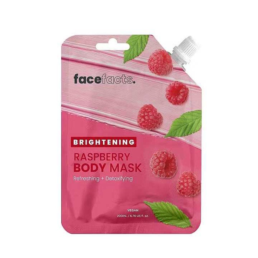 Skin Face Facts | Face Facts Brightening Raspberry Body Mask Refreshing + Detoxifying