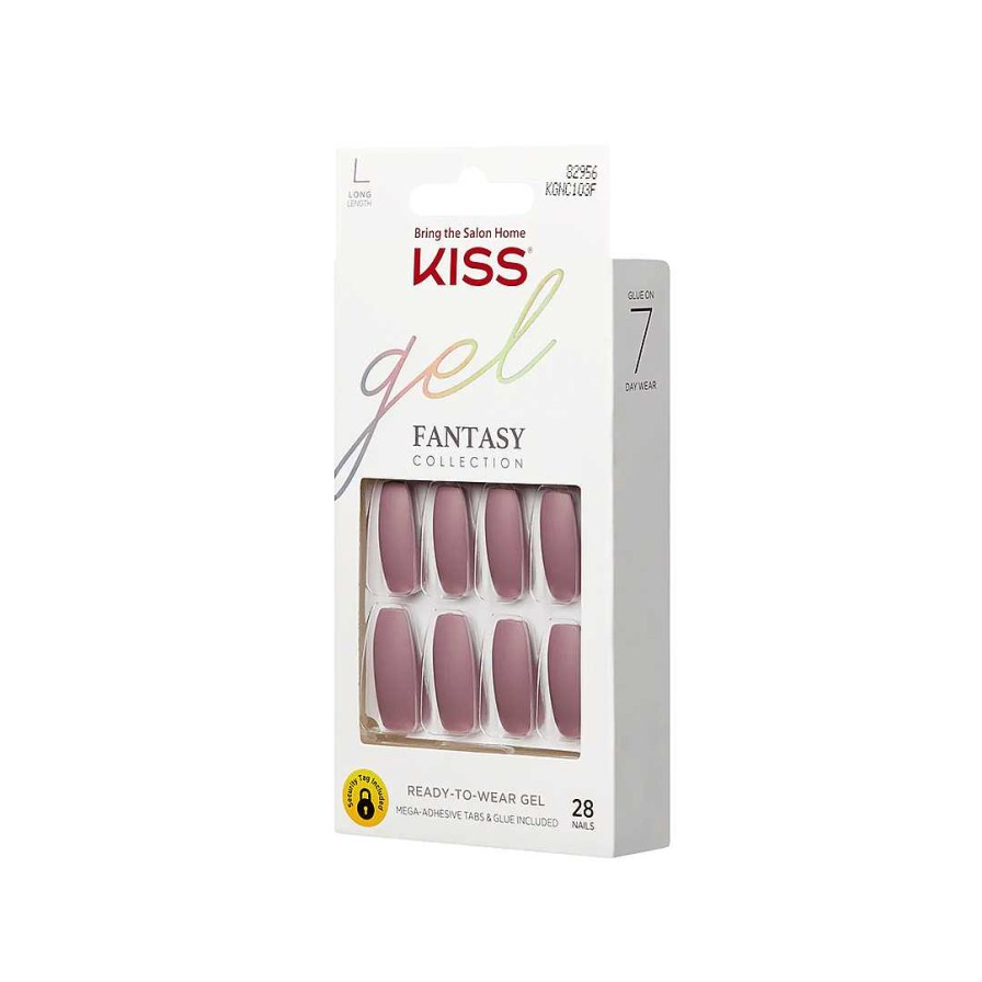 Nails Kiss | Kiss Gel Fantasy Long Length 28 Nails 82956