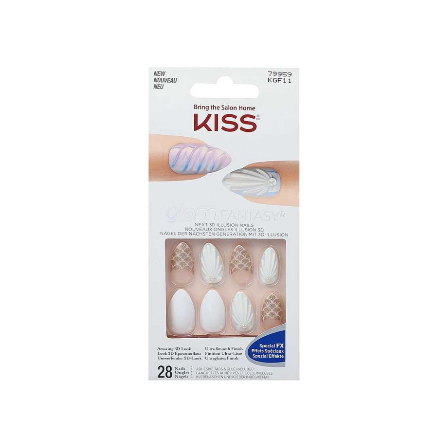 Nails Kiss | Kiss Gel Fantasy Nails 79959 Shell Kgf11