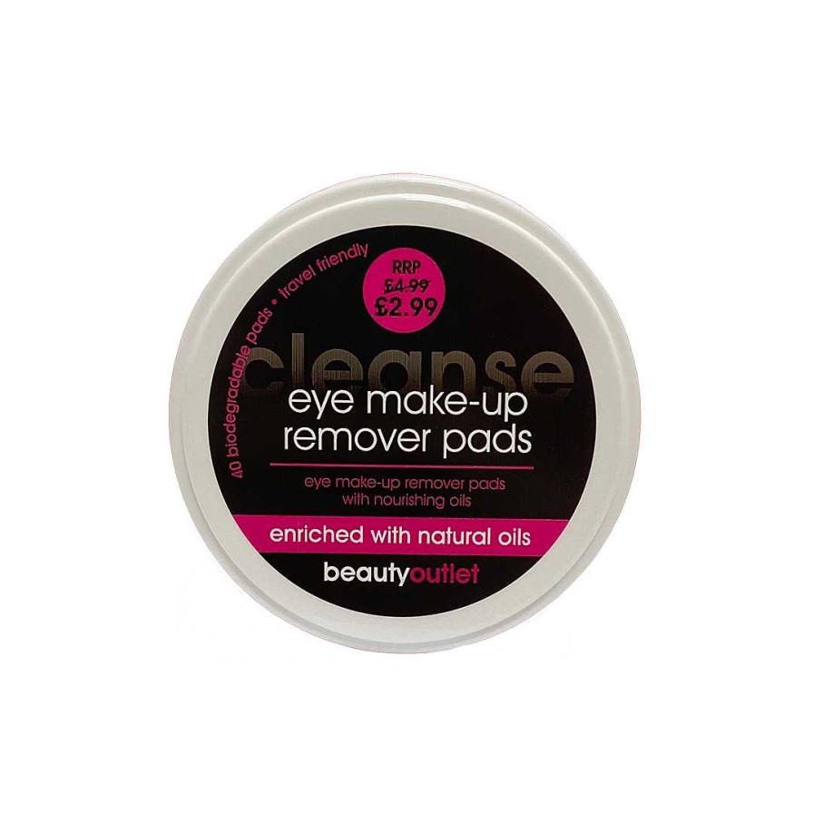 Skin Beauty Outlet | Beauty Outlet Oily Eye Makeup Remover Pads