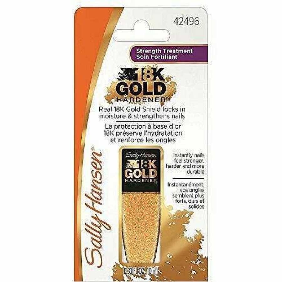 Nails Sally Hansen | Sally Hansen 18K Gold Hardener Nail Treatement