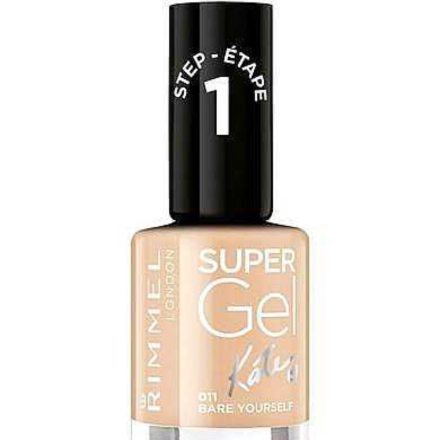 Nails Rimmel | Rimmel Super Gel Bare Yourself Nail Polish 011