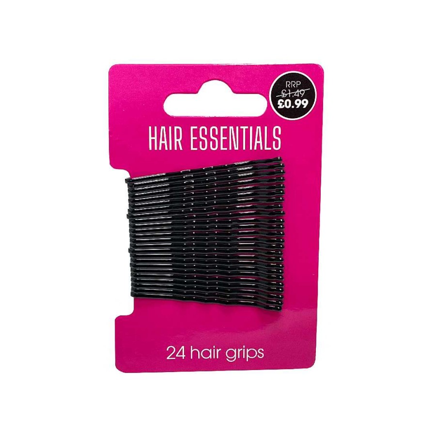 Hair Beauty Outlet | Beauty Outlet 24 Hair Grips Black Beau283