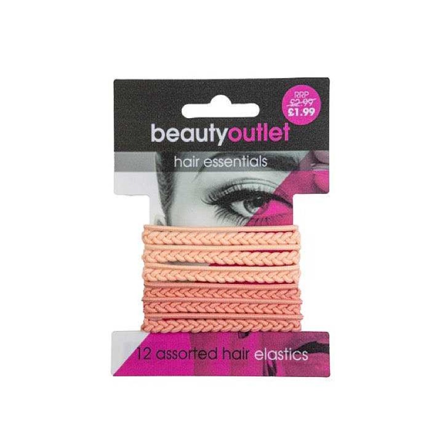 Hair Beauty Outlet | Beauty Outlet 12 Mixed Elastics Peach Beau182