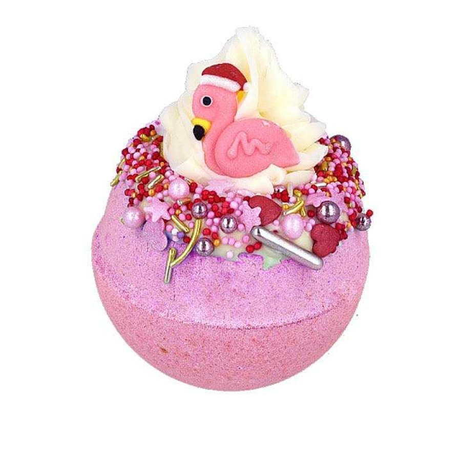 Bath & Body Bomb Cosmetics | Bomb Cosmetics Flamingle Bells Bath Blaster