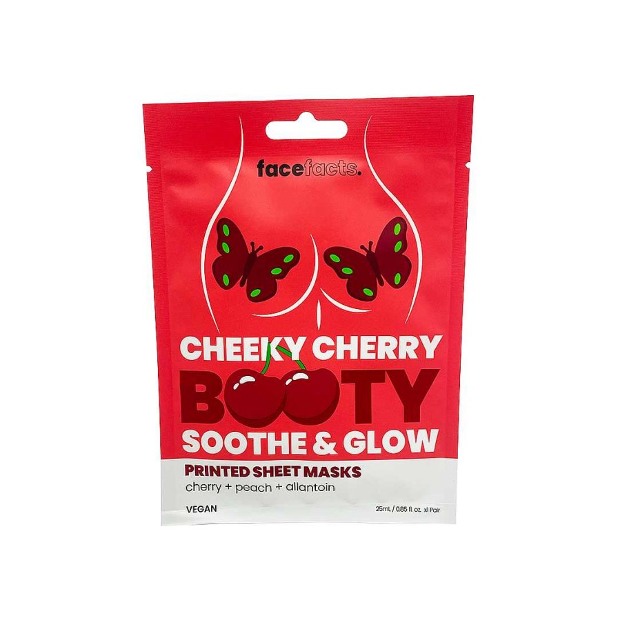 Skin Face Facts | Face Facts Cheeky Cherry Booty Sheet Mask