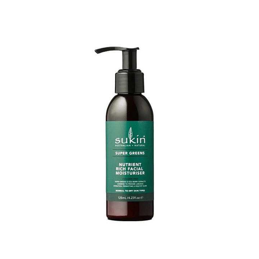 Skin Sukin | Sukin Super Greens Facial Moisturiser 125Ml