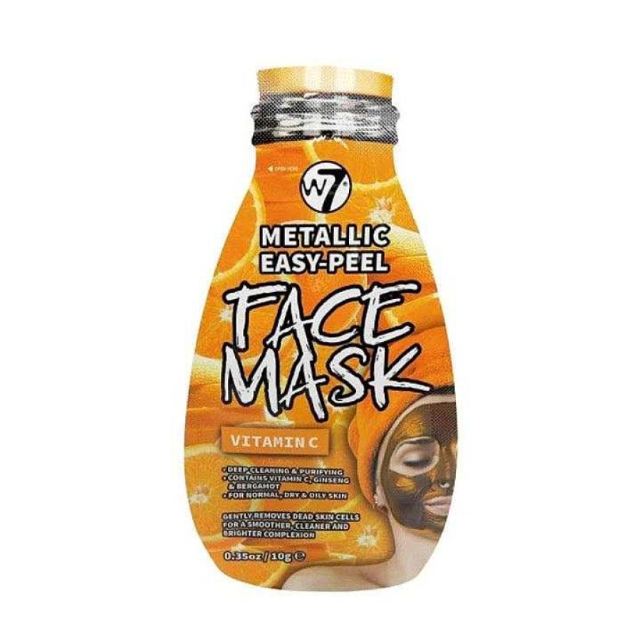 Skin W7 | W7 Metallic Easy-Peel Vitamin C Face Mask