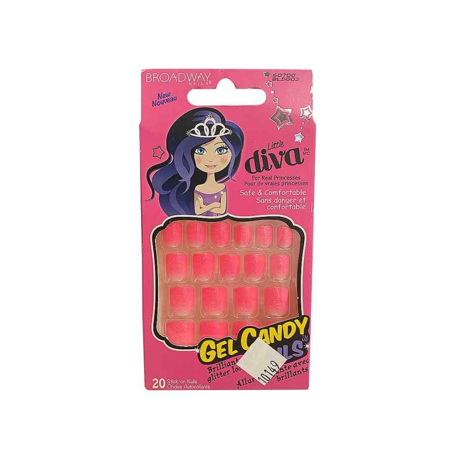 Nails Broadway | Broadway Little Diva 20 Nails Assorted 60700