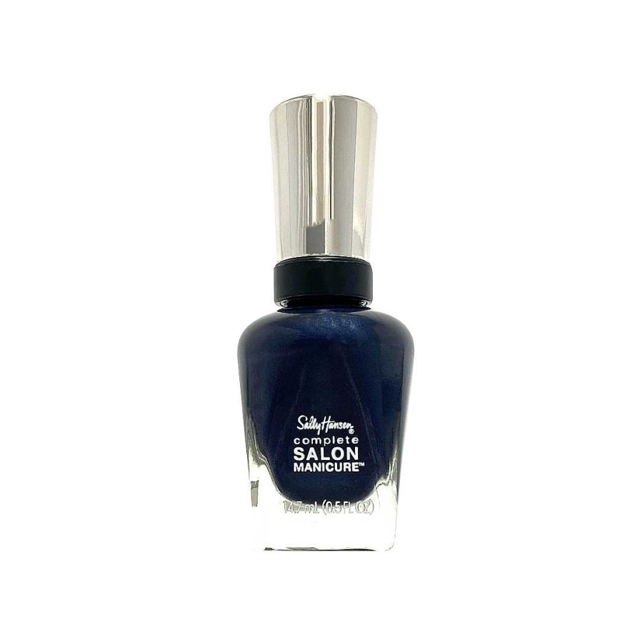 Nails Sally Hansen | Sally Hansen Salon Manicure Nail Polish 016 To The Moon And Black