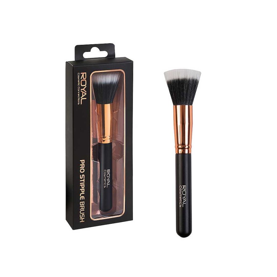 Hair Royal Cosmetics | Royal Cosmetics Pro Stipple Brush Black