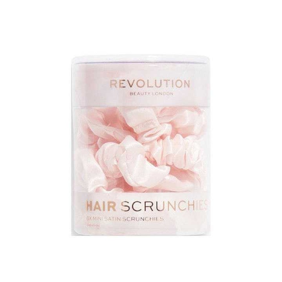 Hair Revolution | Revolution Satin Hair Scrunchies 6Pk