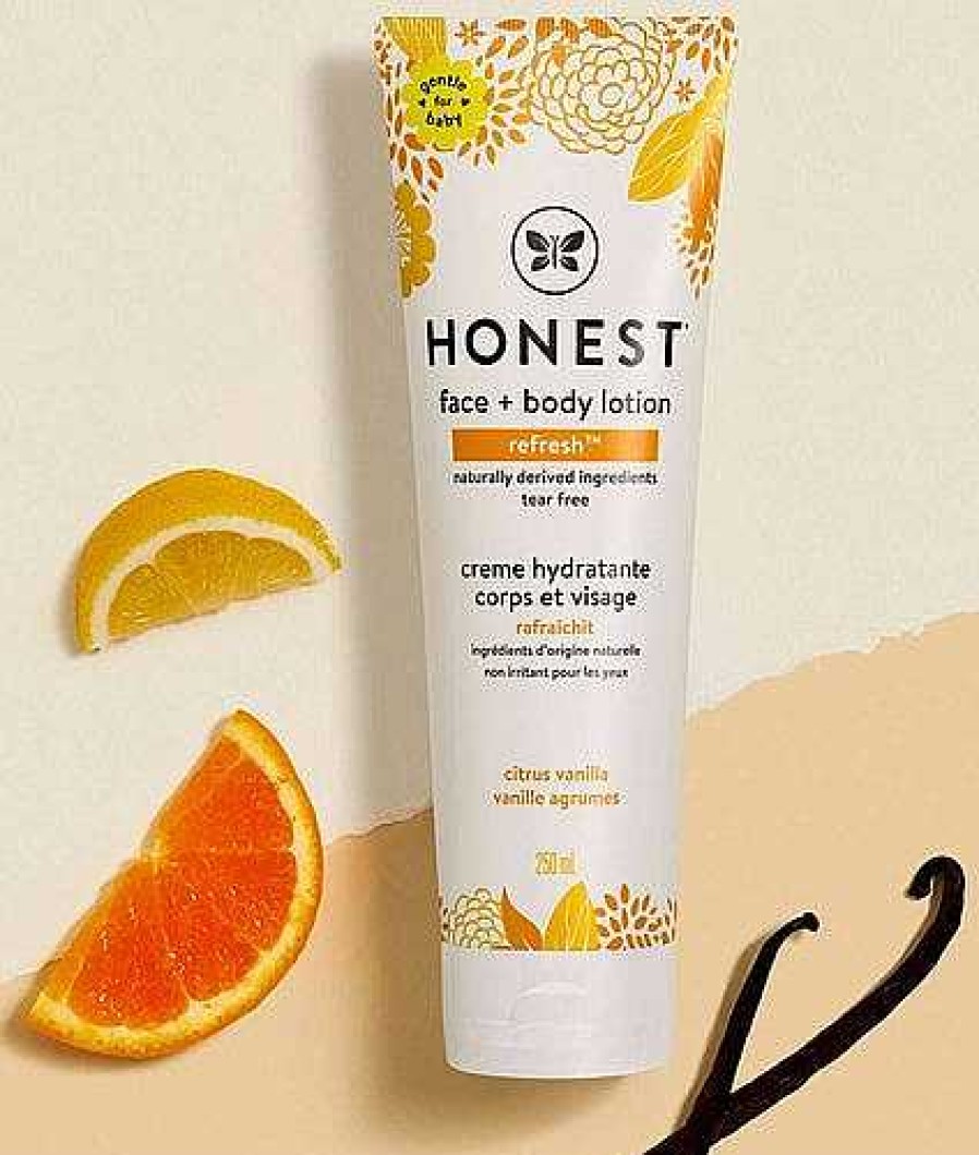 Bath & Body Honest | Honest Refresh Face + Body Lotion Citrus