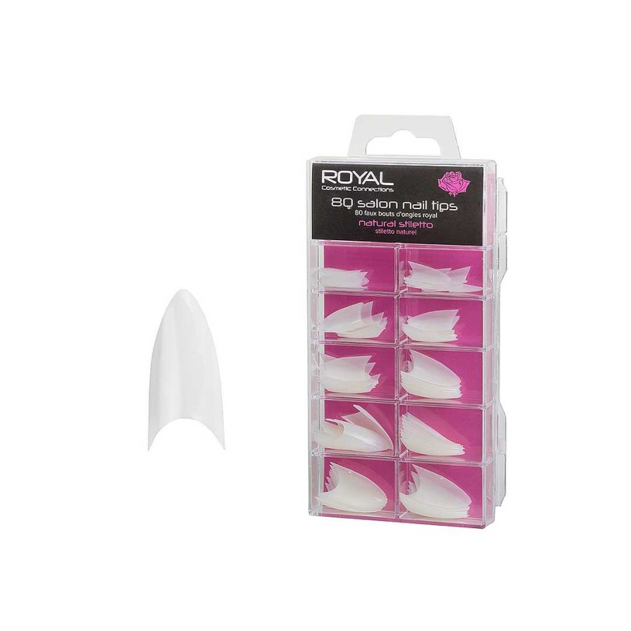 Nails Royal Cosmetics | Royal Cosmetics 80 Salon Tips Stilleto Nnai355