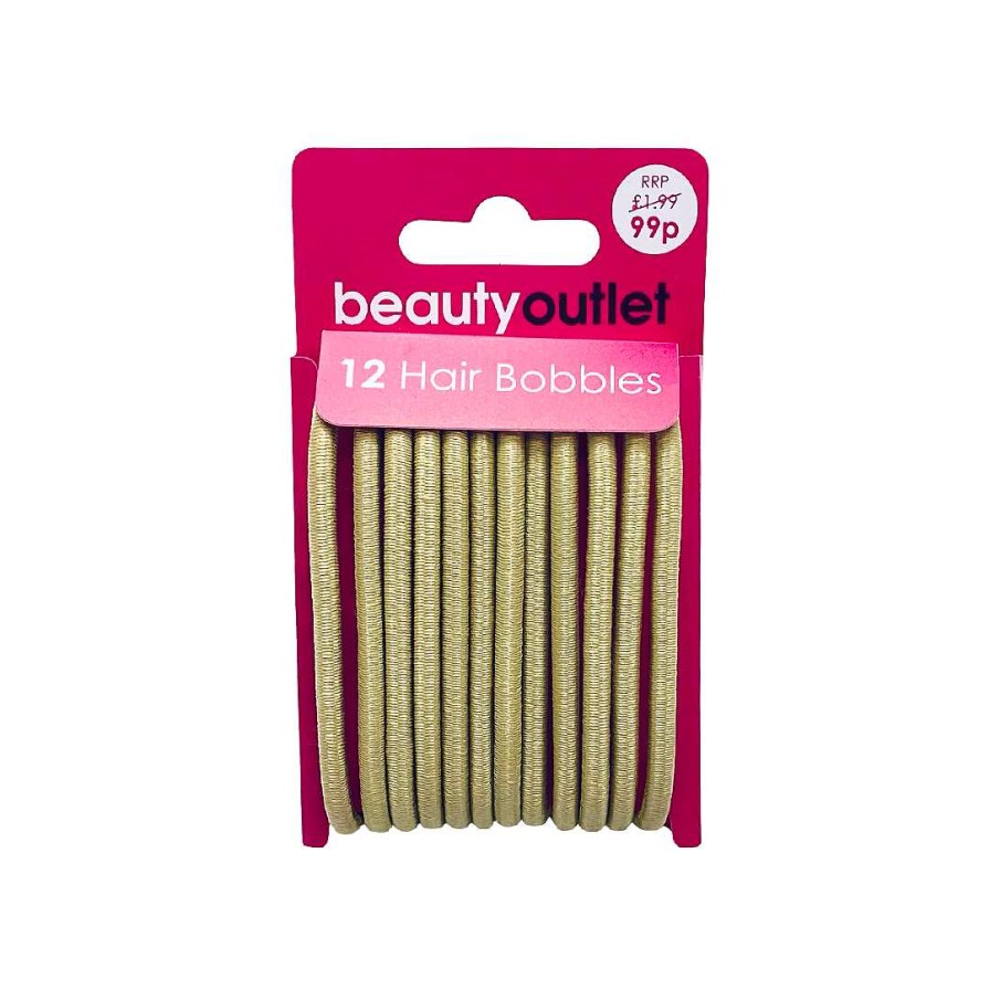 Hair Beauty Outlet | Beauty Outlet 12 Hair Bobbles Assorted Colours