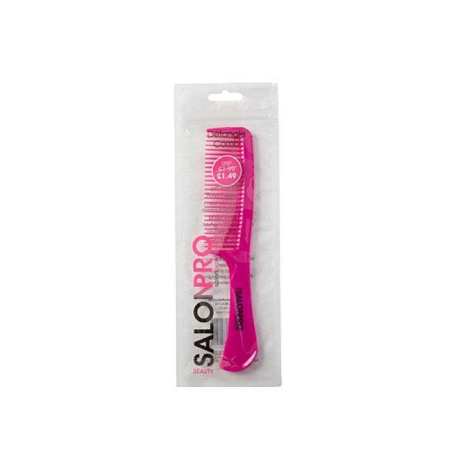 Hair Salon Pro | Beauty Salonpro Detangling Comb Pink Beau135