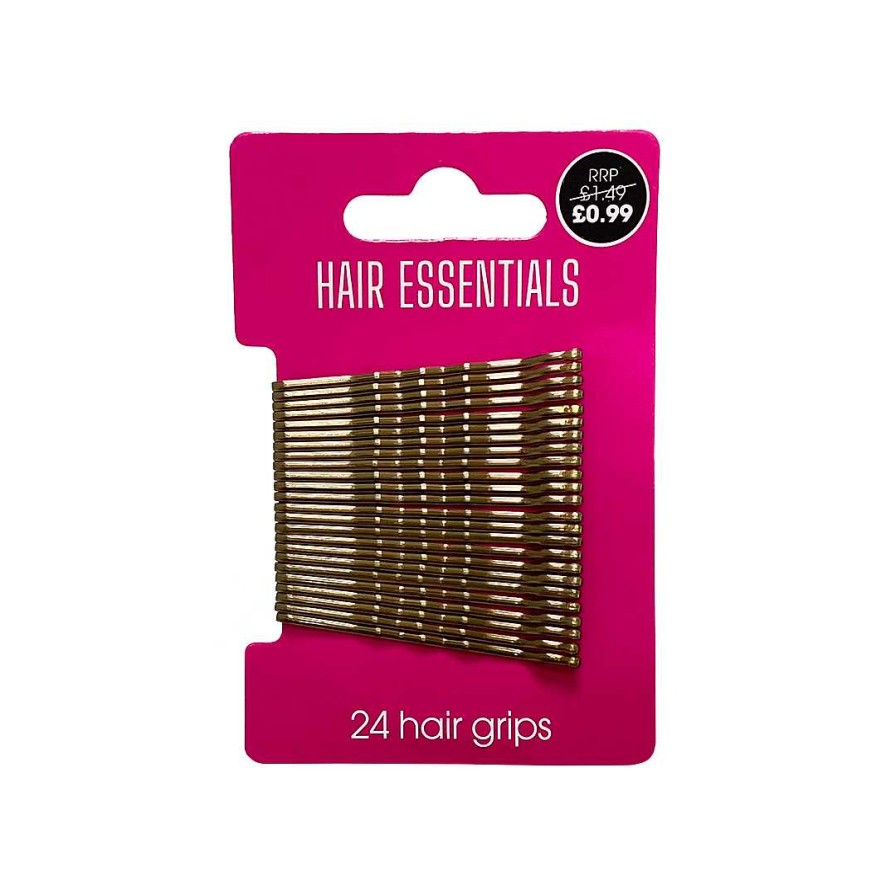 Hair Beauty Outlet | Beauty Outlet 24 Hair Grips Brown Beau281