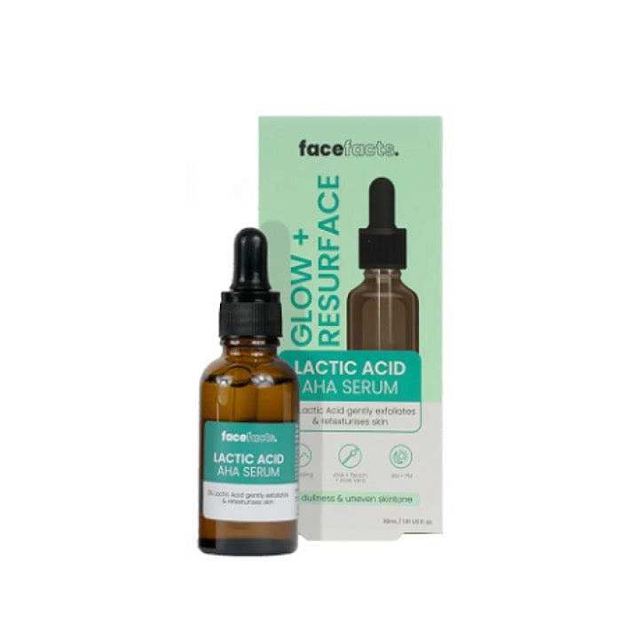 Skin Face Facts | Face Facts Glow + Resurface Lactic Acid Aha Serum