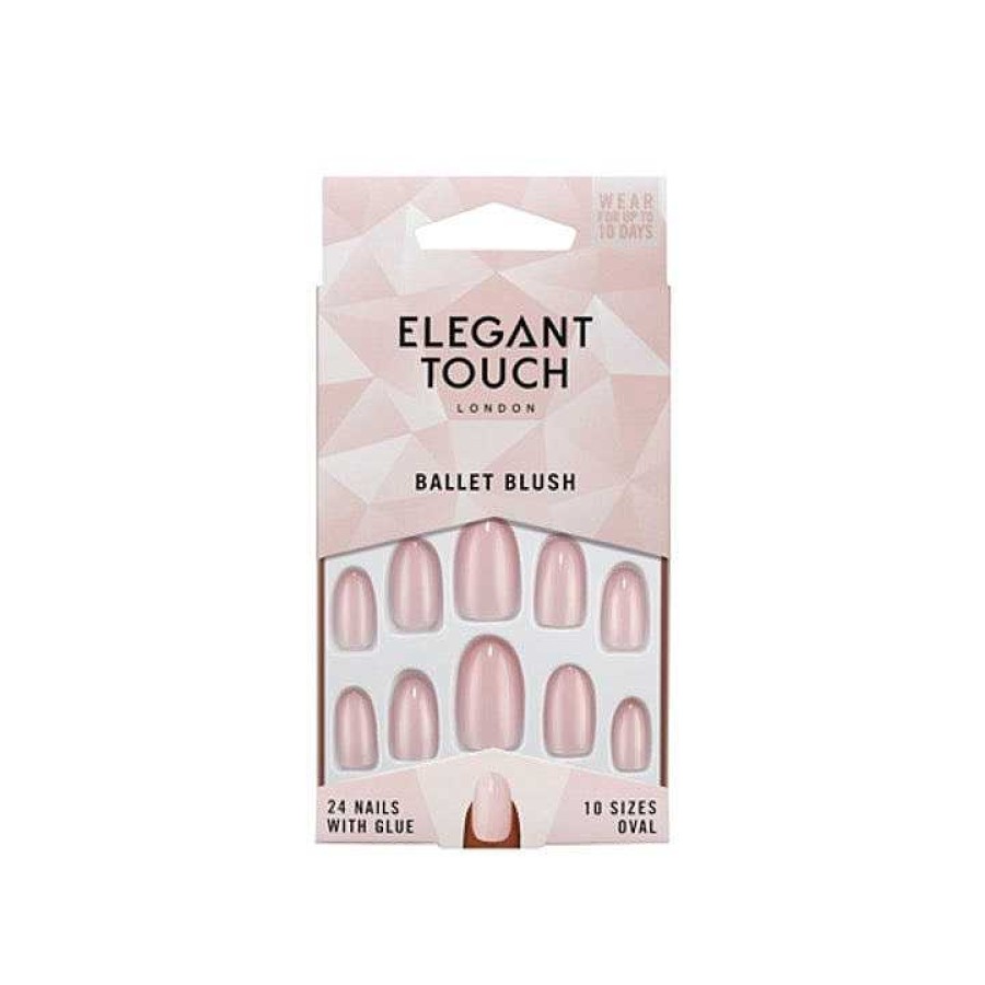 Nails Elegant Touch | Elegant Touch False Nails Ballet Blush