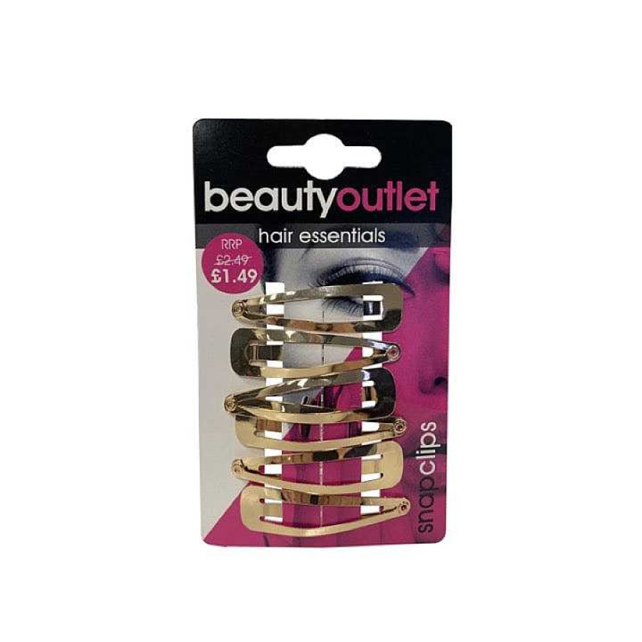 Hair Beauty Outlet | Beauty Outlet Snap Clips Rose Gold