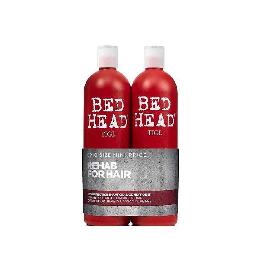 Hair TIGI | Tigi Bed Head Resurrection Duo Shampoo And Conditioner 750Ml