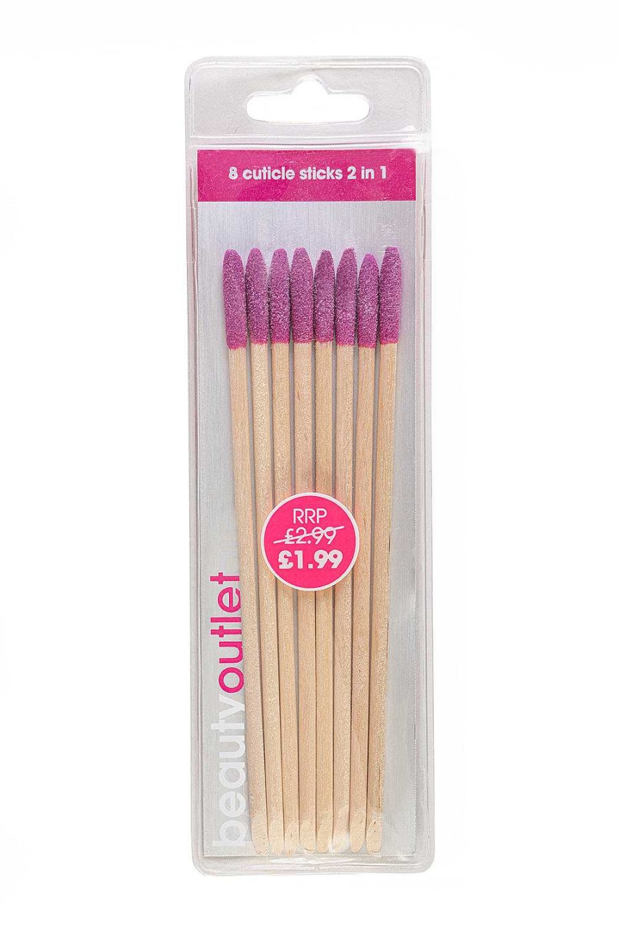 Nails Beauty Outlet | Beauty Outlet Cuticle Sticks In Pouch Beau202