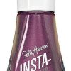 Nails Sally Hansen | Sally Hansen Insta Dri Matte Nail Polish 015 Burnished Wine