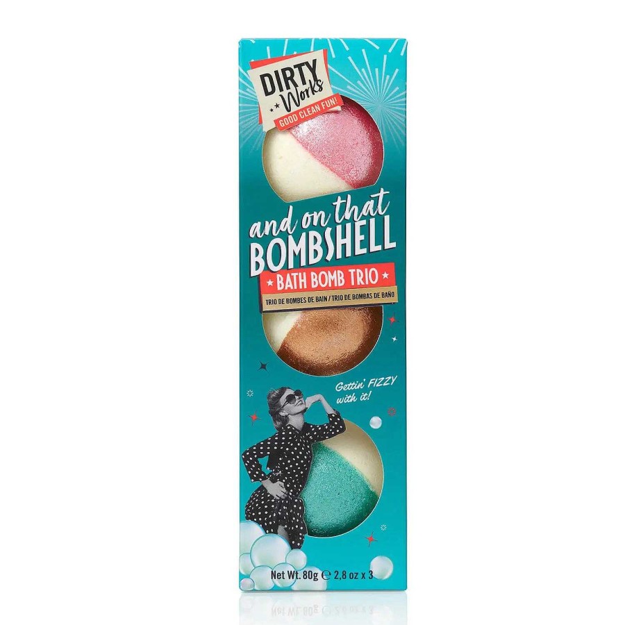 Bath & Body Dirty Works | Dirty Works And On That Bombshell Bath Bomb Trio