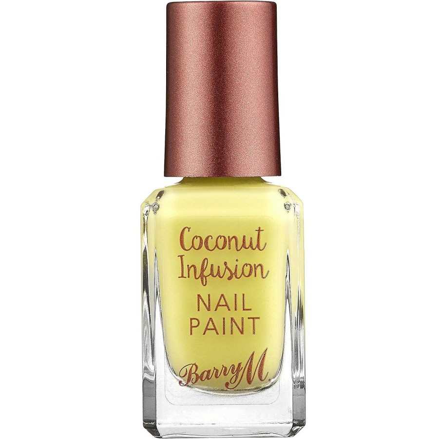 Nails Barry M | Barry M Coconut Infusion Nail Polish Lemonade